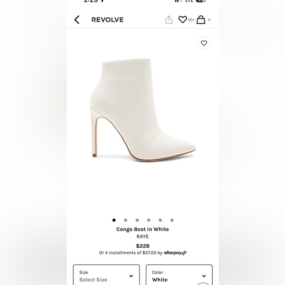 Revolve Raye heeled booties - Picture 1 of 11
